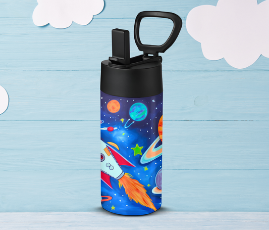 Blue Space 12oz Kids Tumbler