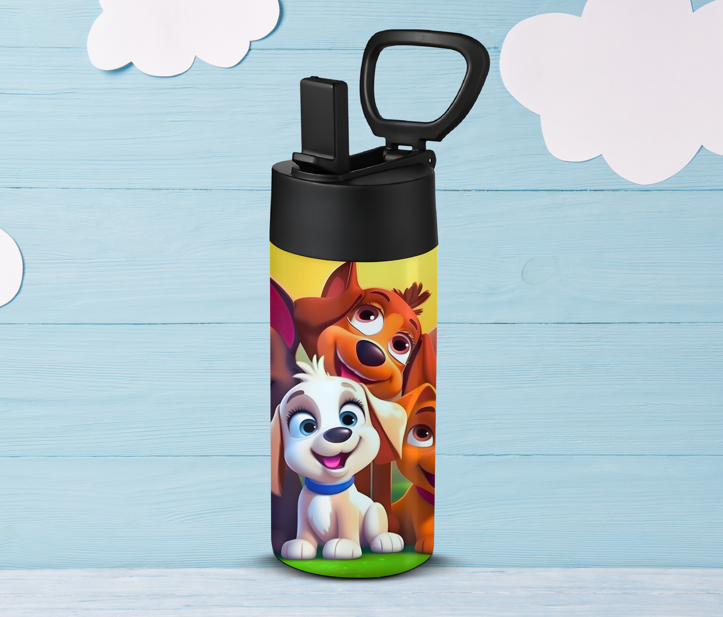 Cute Dogs 12oz Kids Tumbler