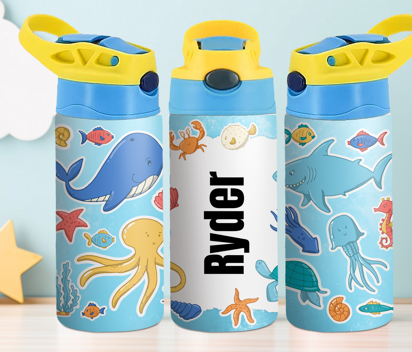 Kids Ocean Life 12oz Tumbler