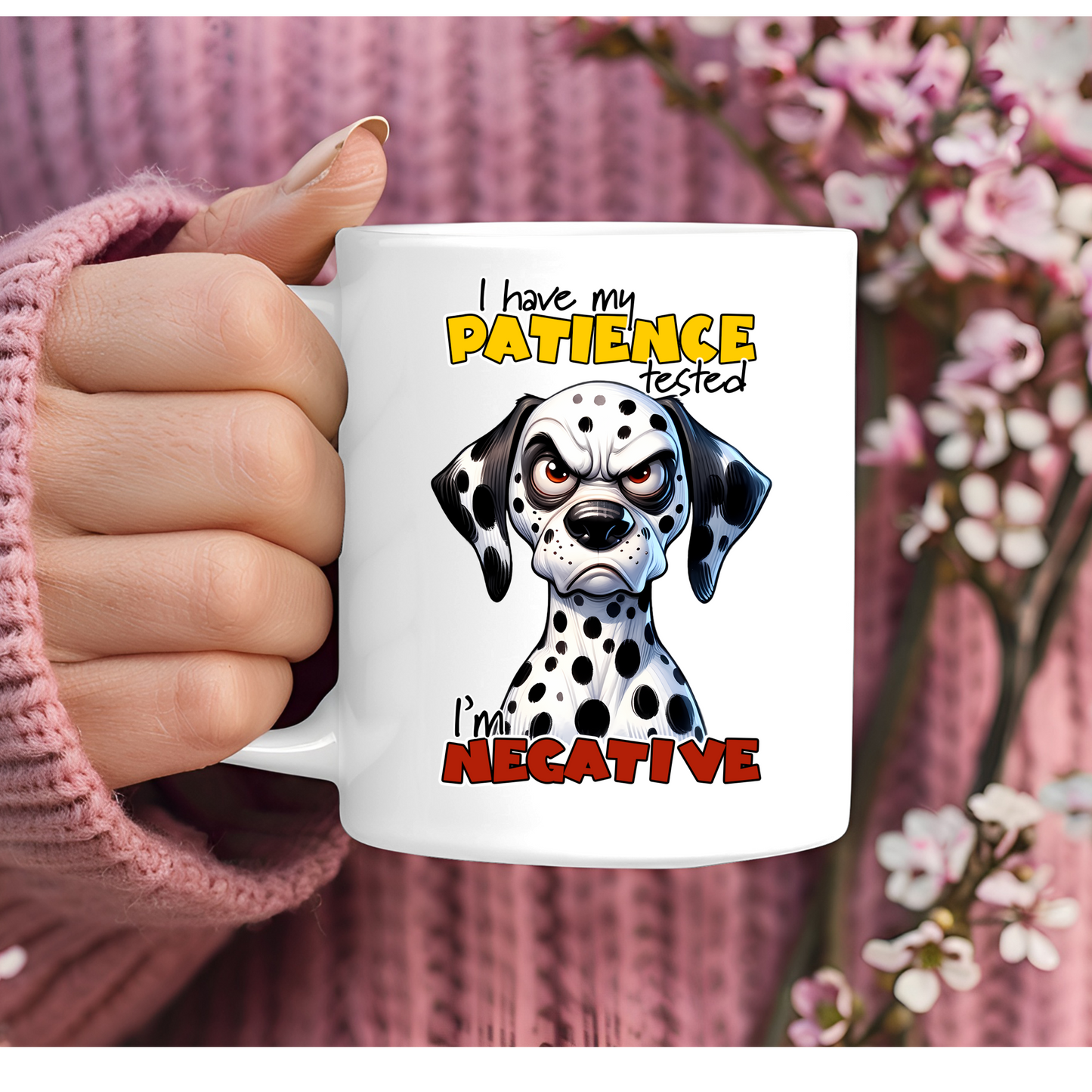 Patience Tested Dog Mug