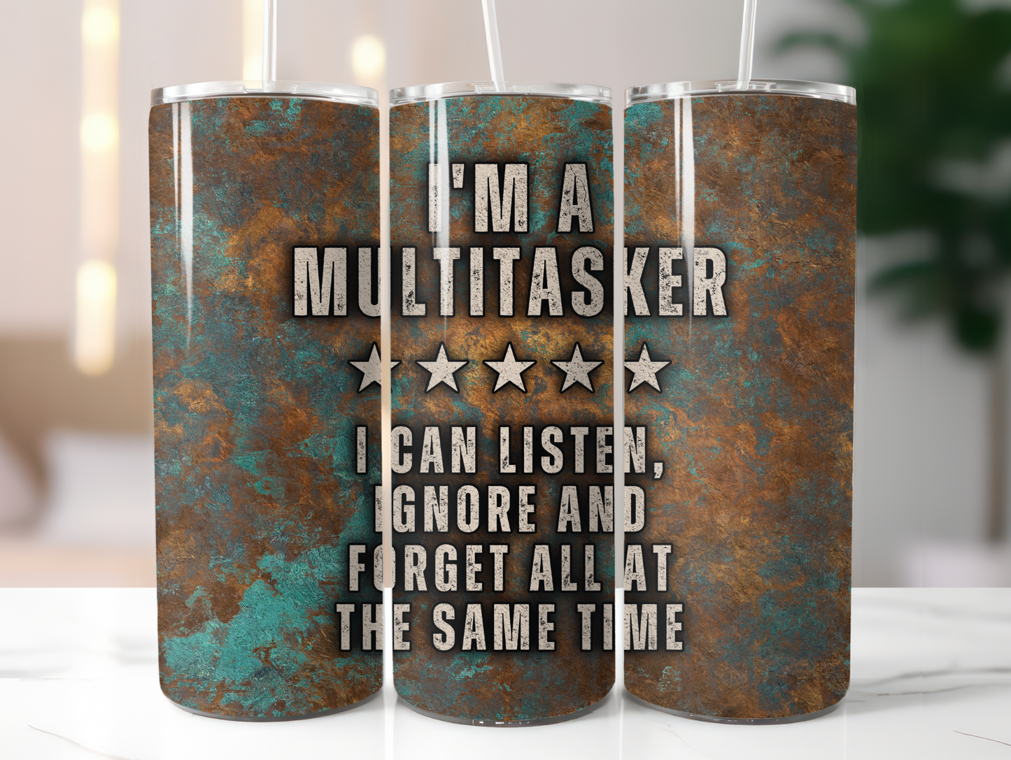 I'm A Multitasker, 5 Star 20oz Tumbler