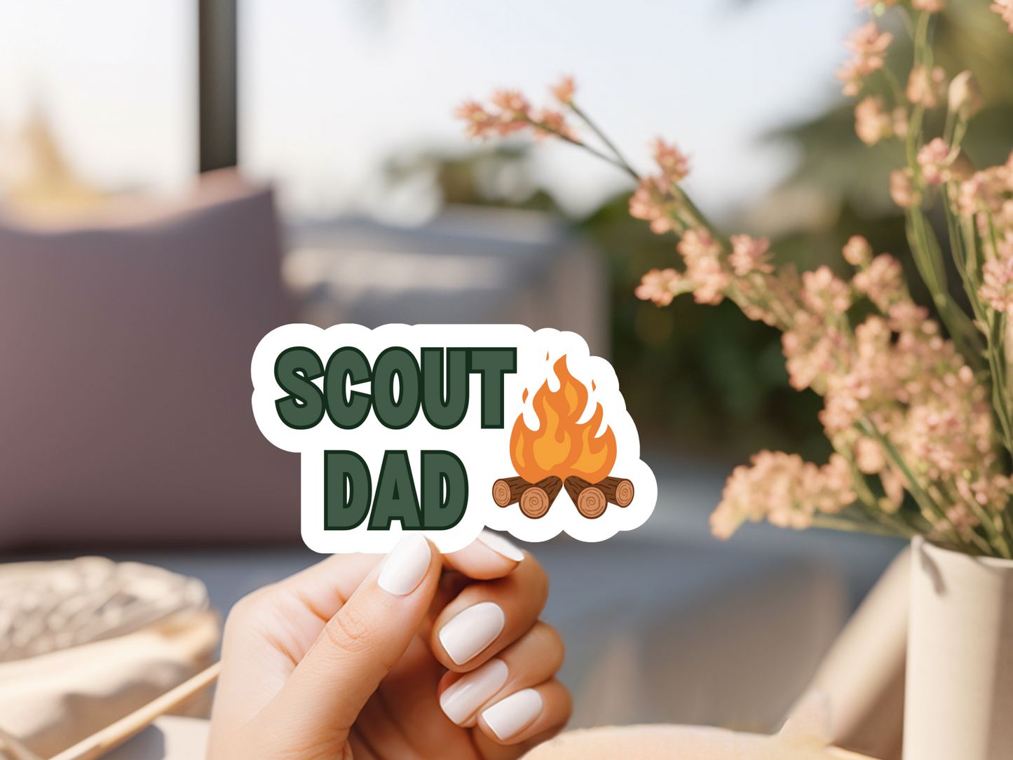 Scout Dad Sticker