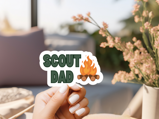 Scout Dad Sticker