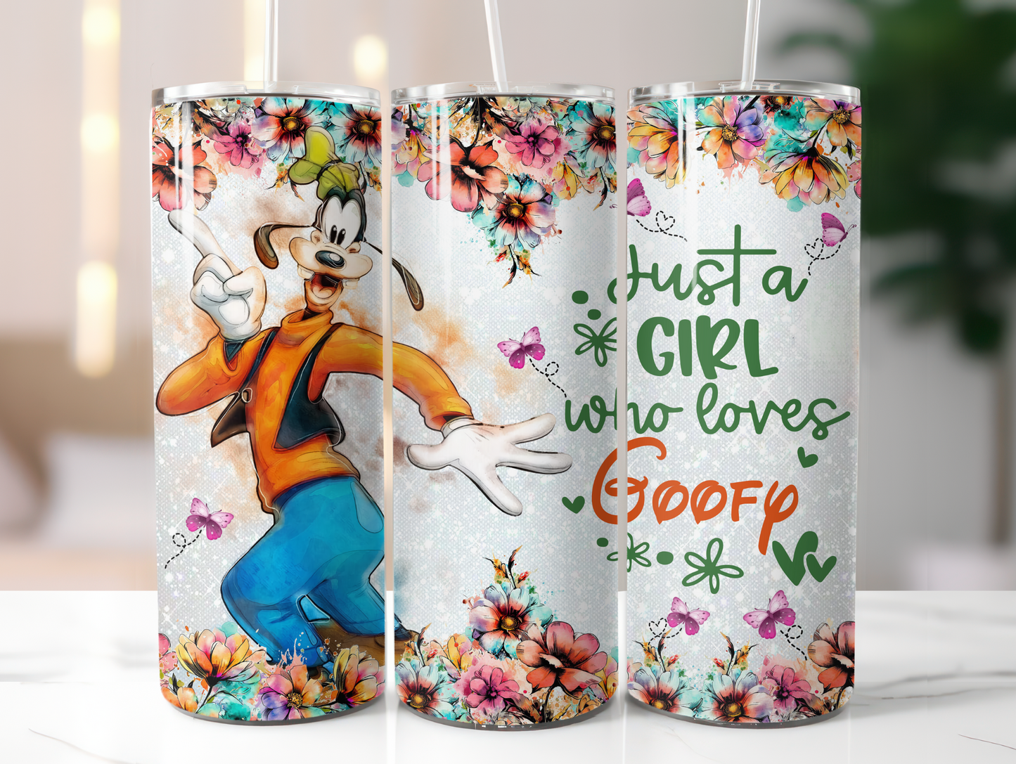 Just A Girl Who Loves Goofy 20oz Tumbler