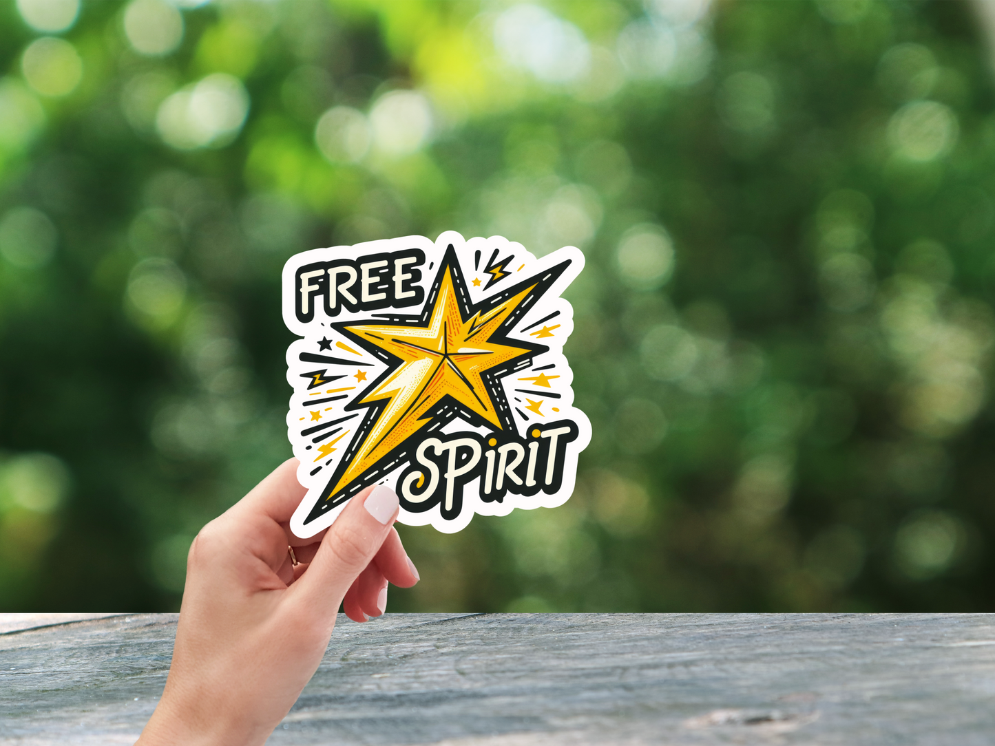 Free Spirit Sticker