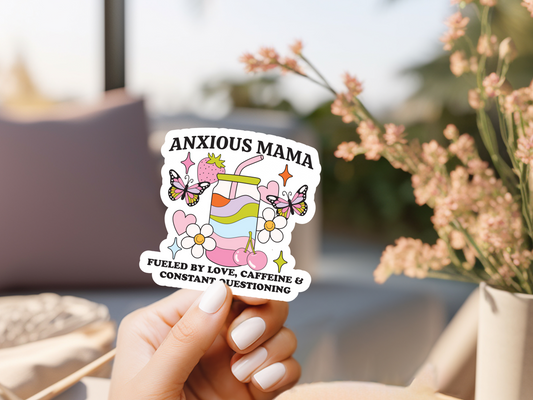 Anxious Mama Sticker