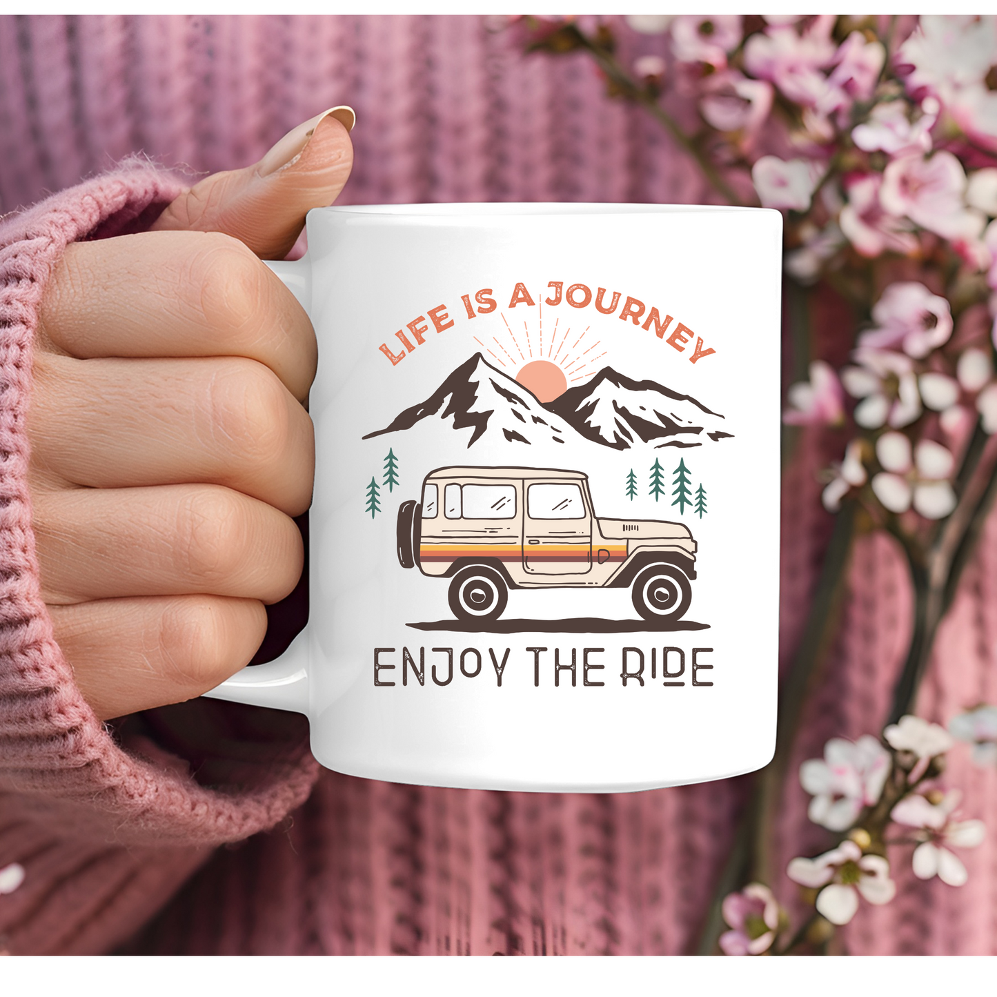 Life Is A Journey Enjoy The Ride 11oz Mug