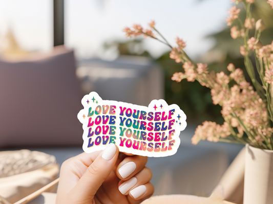 Love Yourself Sticker