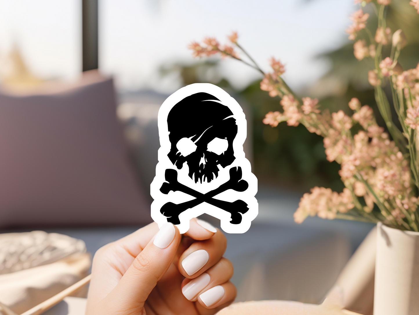 Skull & Crossbones Sticker