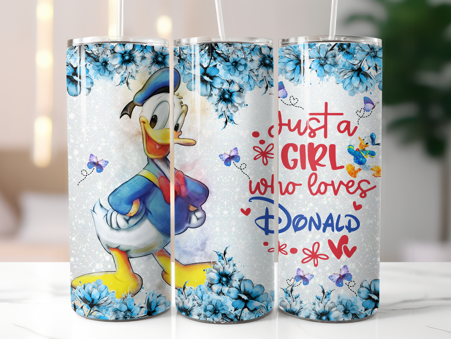 Just A Girl Who Loves Donald 20oz Tumbler