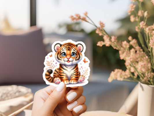 Cute Tiger Sticker