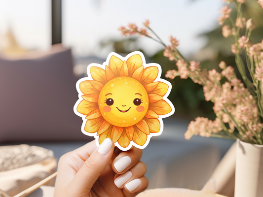 Smiley Sunshine Sticker