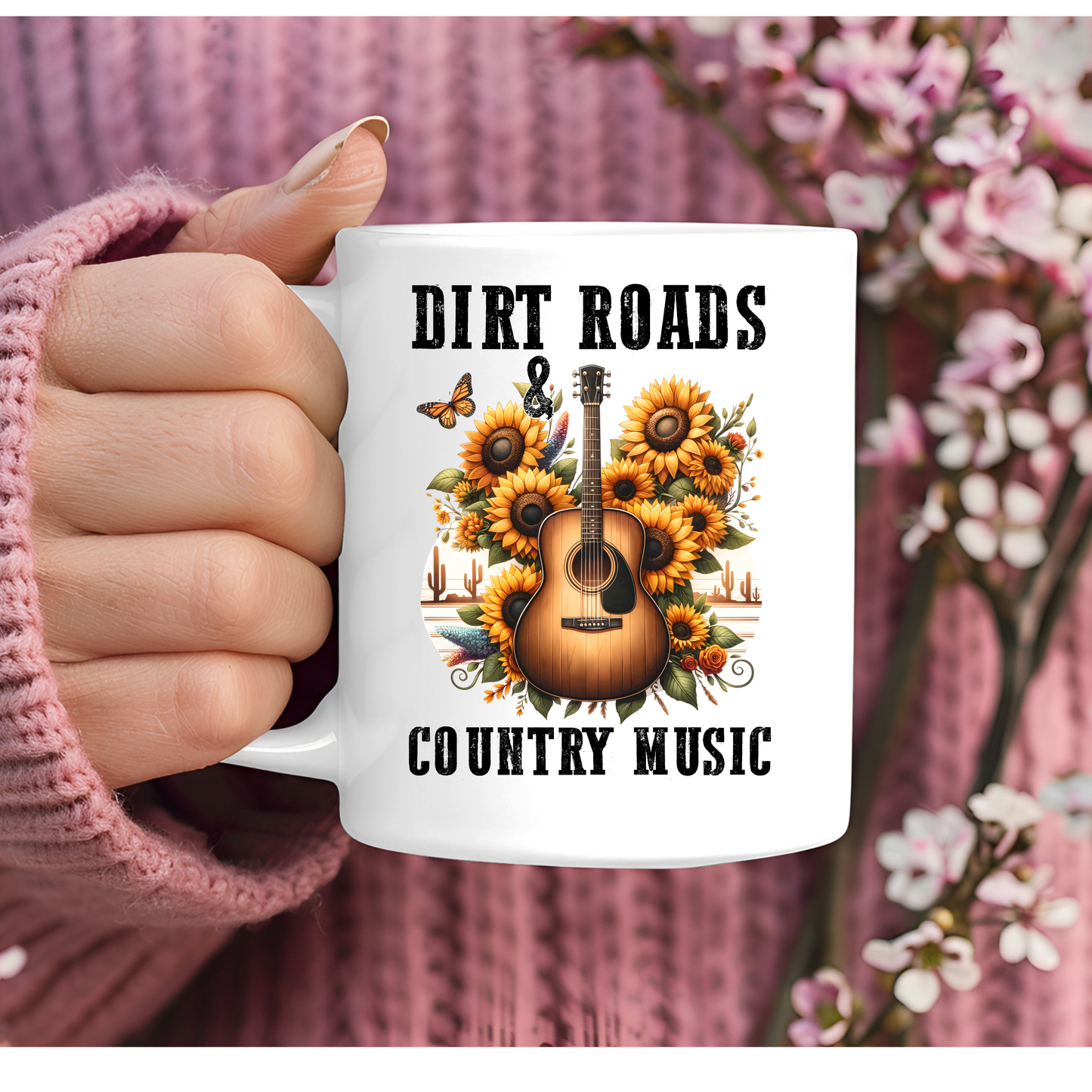 Dirt Roads County Music 11oz Mug