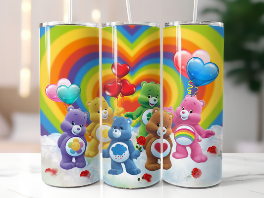 Group Of Cartoon Bears 20oz Tumblers