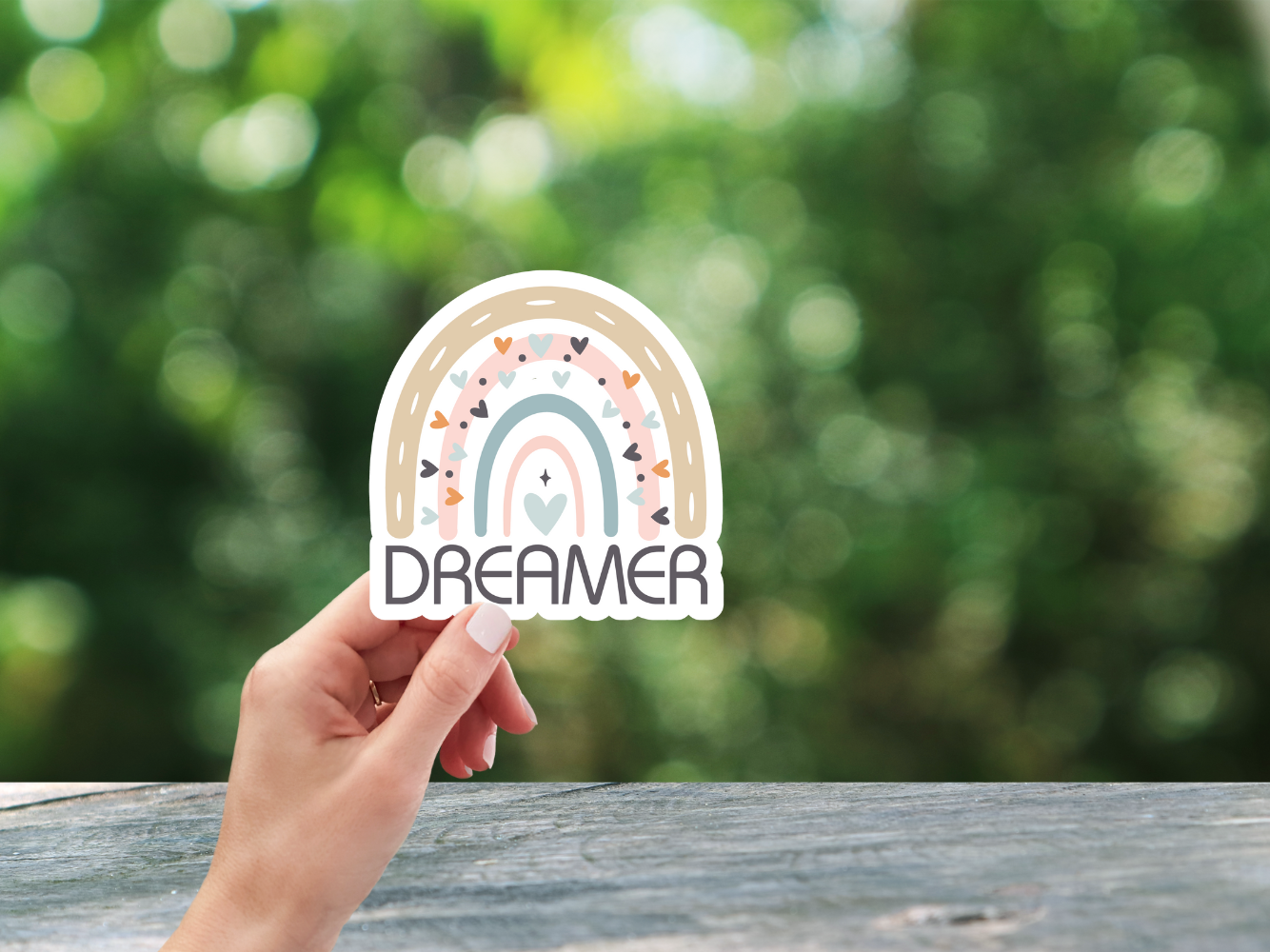 Dreamer Rainbow Sticker