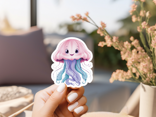 Cute Jellyfish Sticker