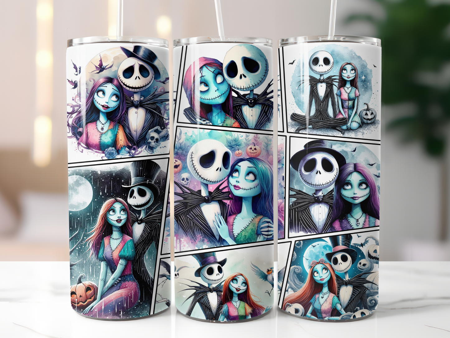 Jack & Sally 20oz Tumbler