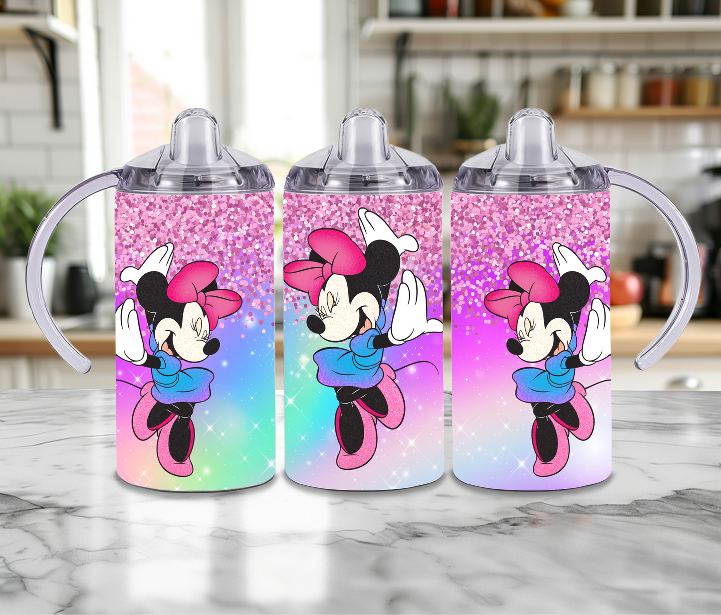 Mrs. Mouse Dancing 12oz Sippy Tumbler