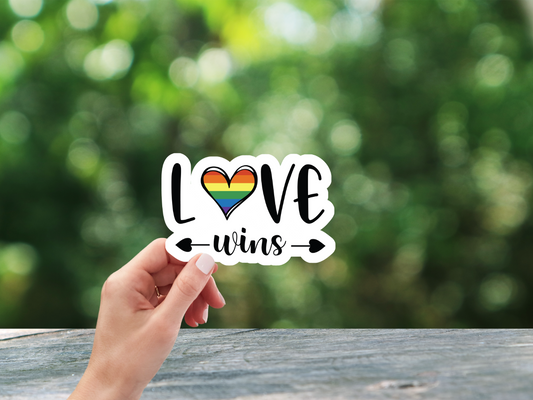 Love Wins Sticker