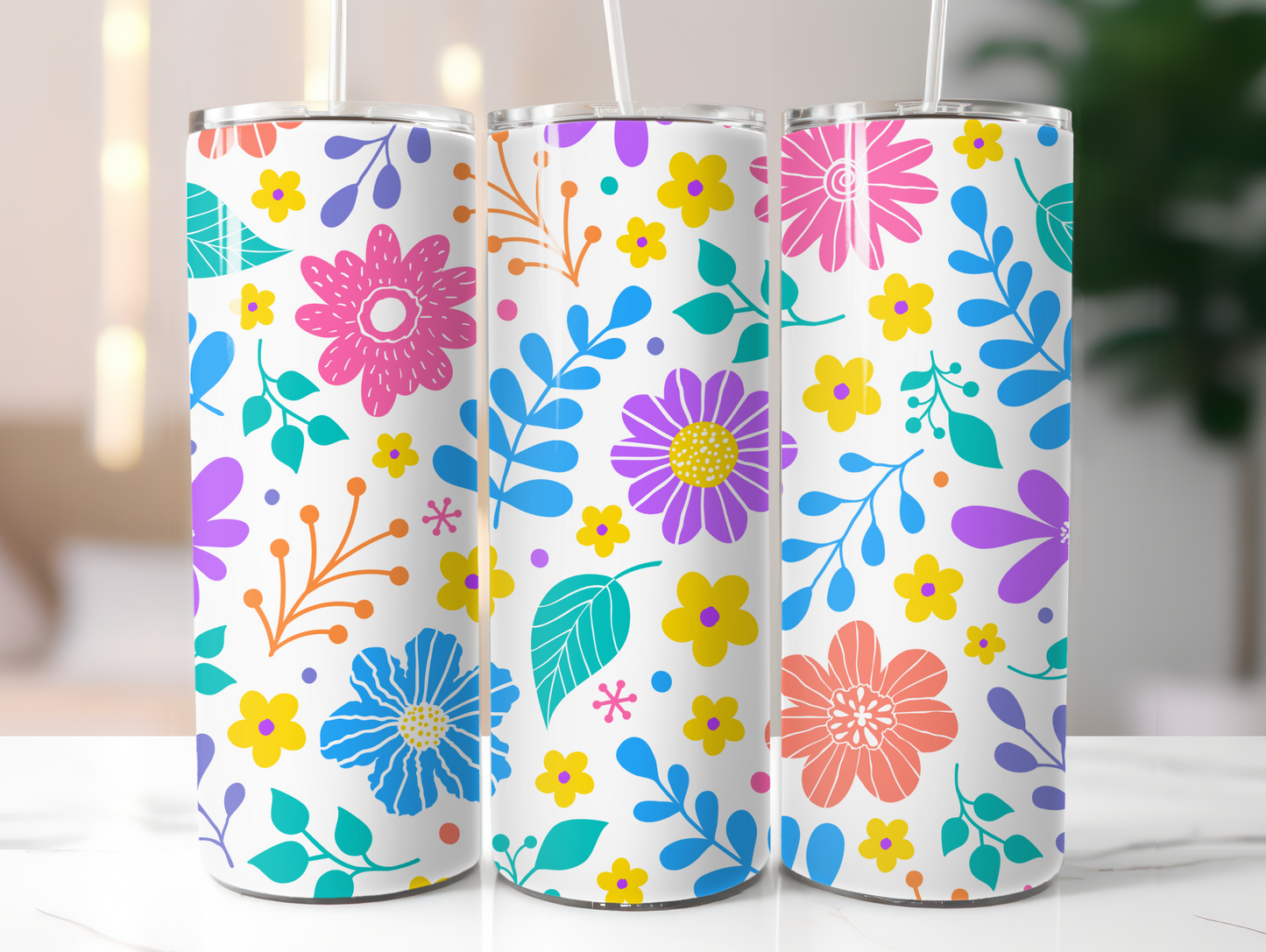 Spring Daisy Bright 20oz Tumbler