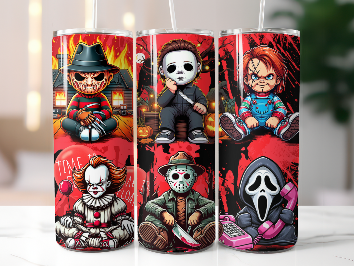 Horror Characters 20oz Tumbler