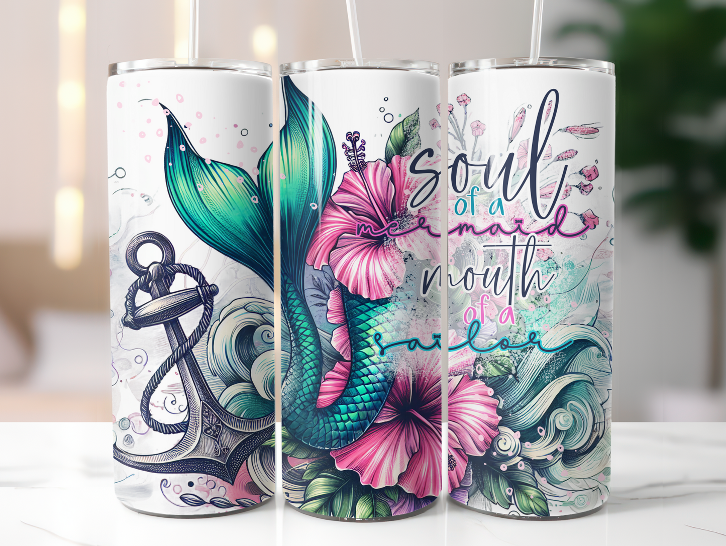 Soul Of A Mermaid 20oz Tumbler