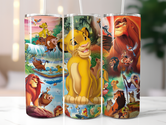 Cartoon Lion & Friends 20oz Tumbler