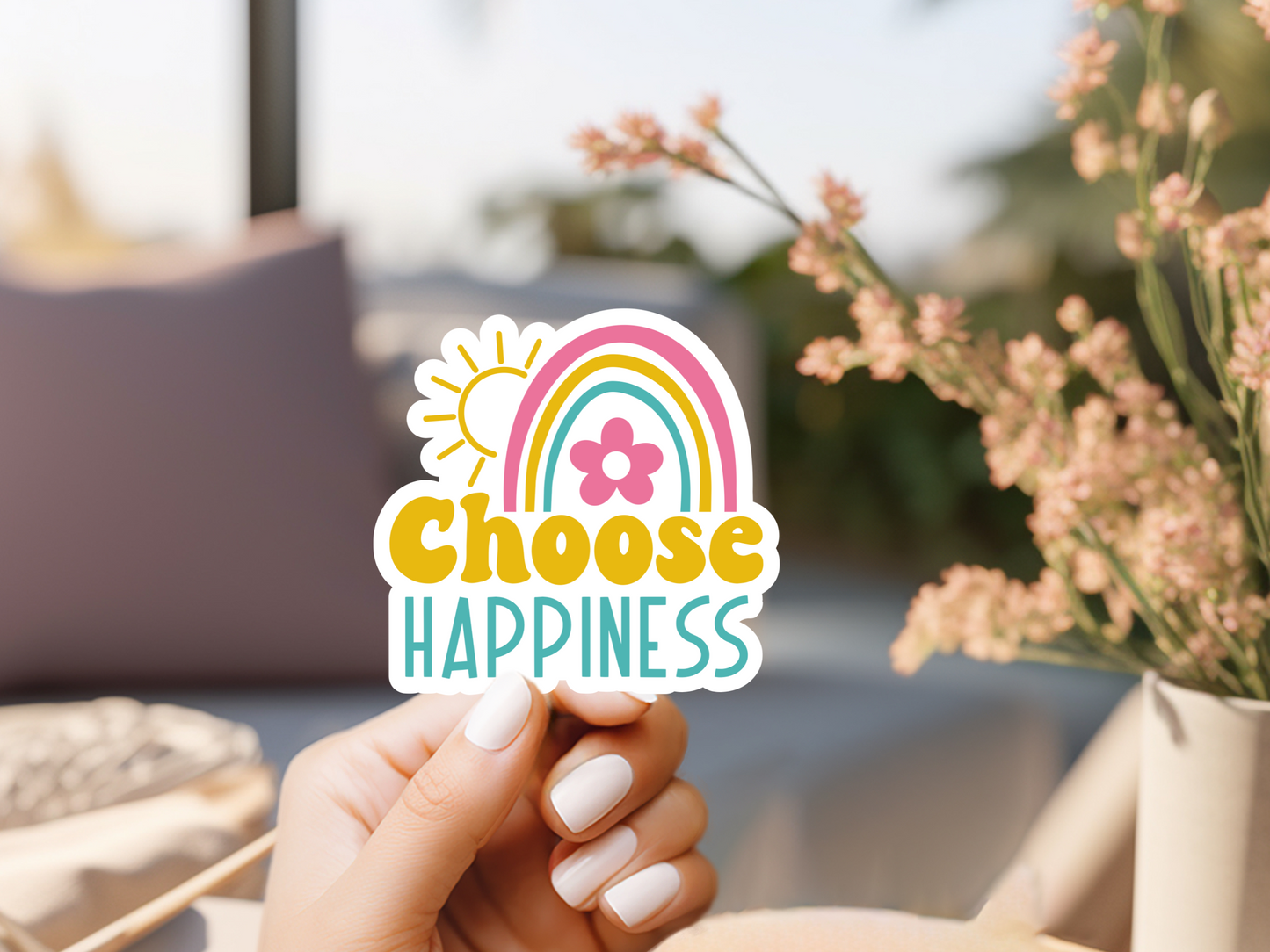 Choose Happiness Sticker