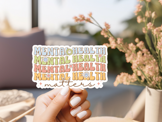 Mental Health Matters Sticker