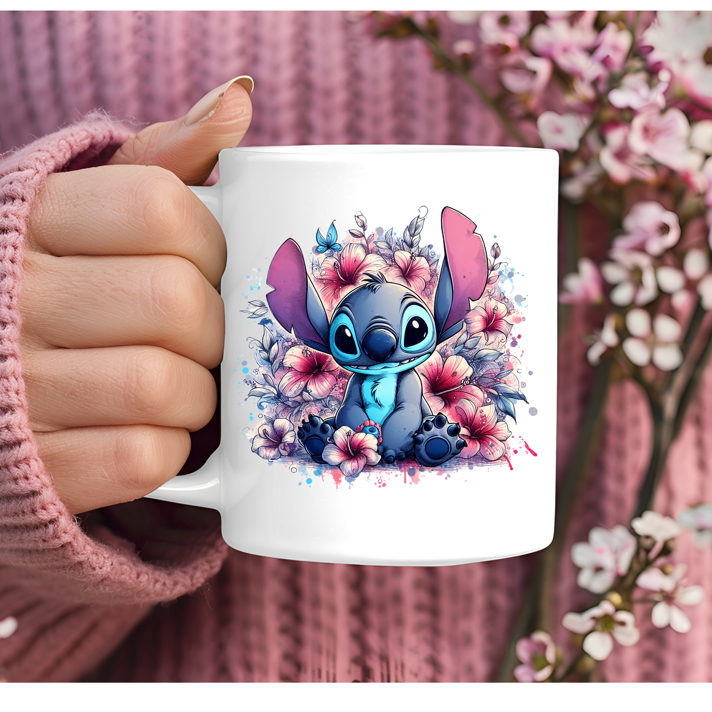 Blue Alien Character 11oz Mug