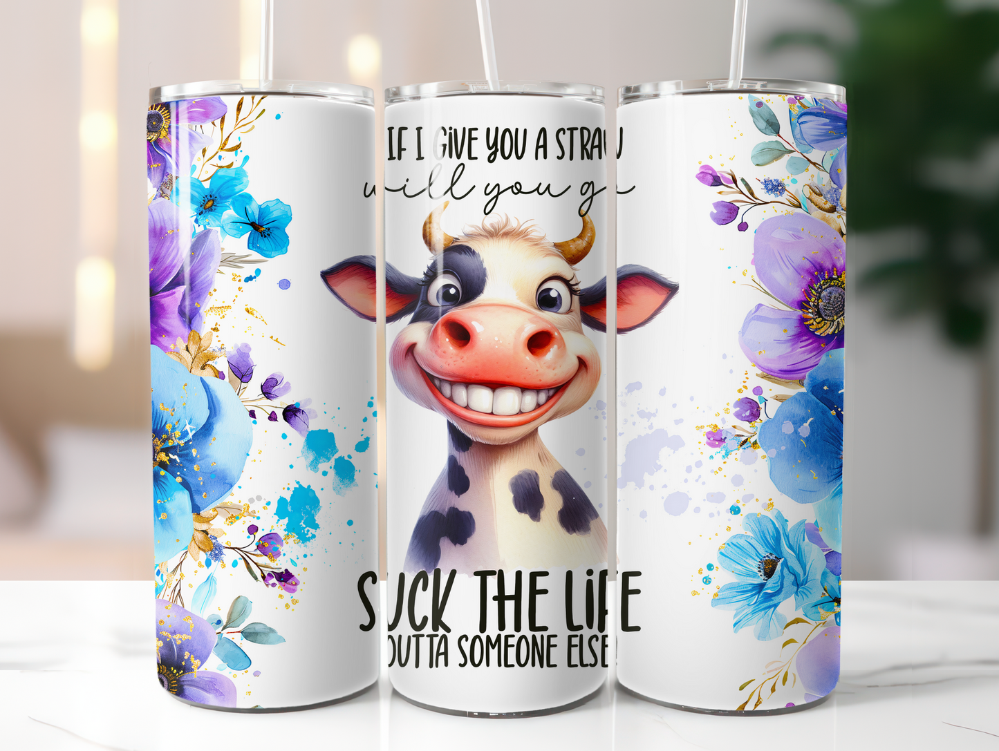 Funny Cow 20oz Tumbler