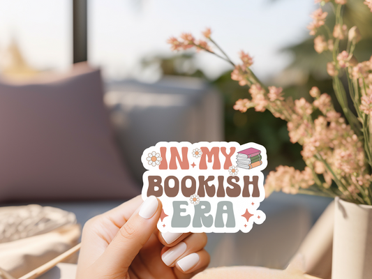 In My Bookish Era Sticker