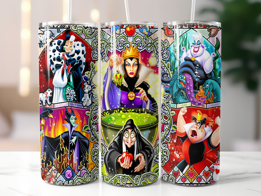 Cartoon Villain's 20oz Tumbler