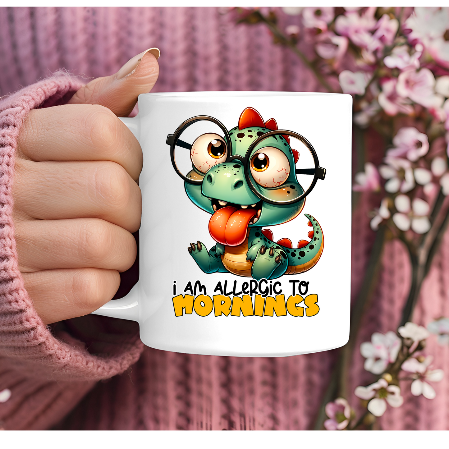 I'm Allergic To Mornings 11oz Mug