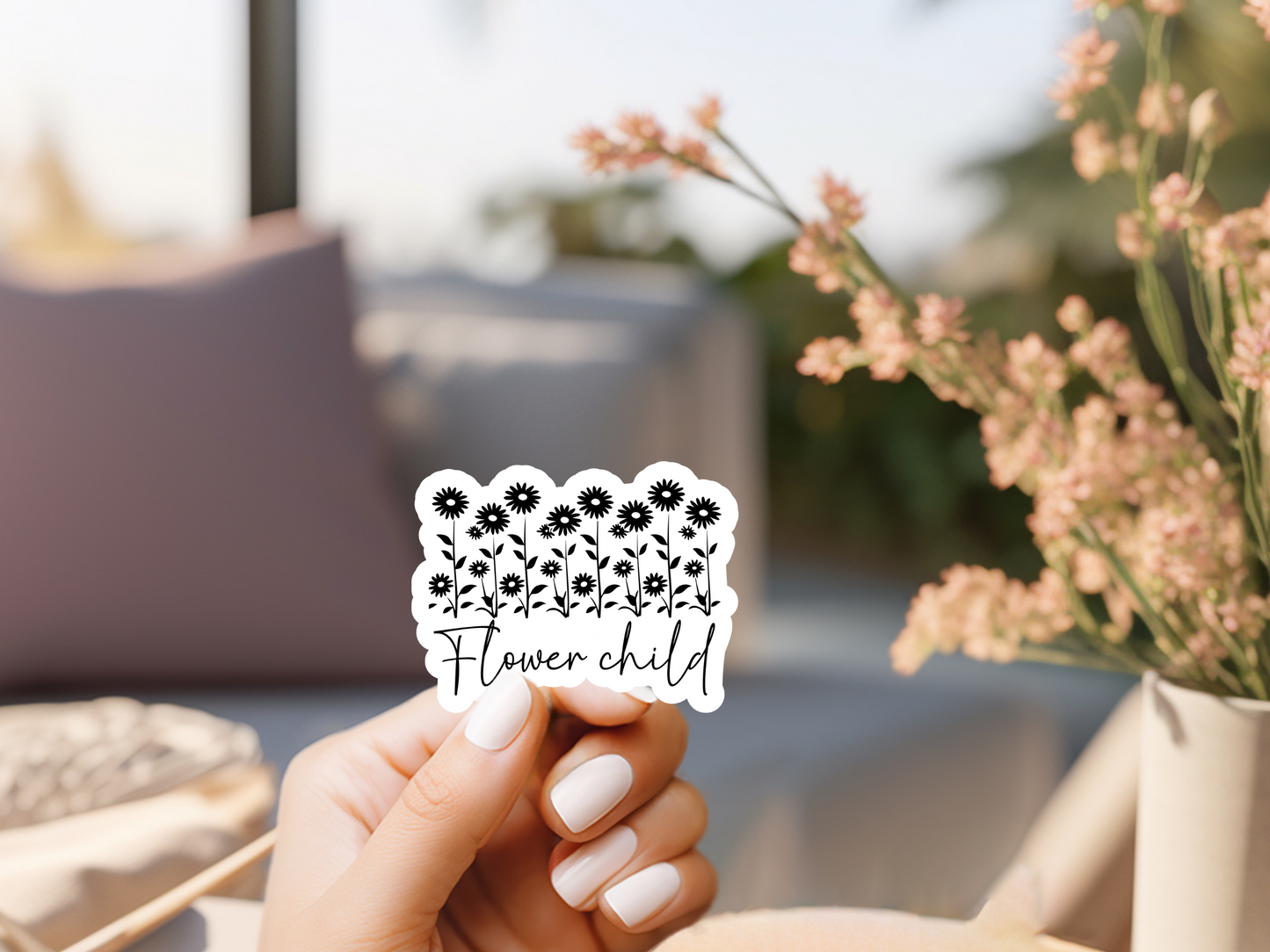 Flower Child Sticker