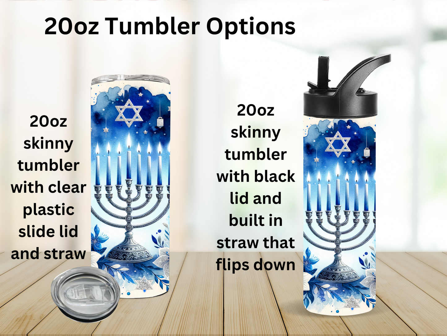 Hanukkah 20oz Tumbler