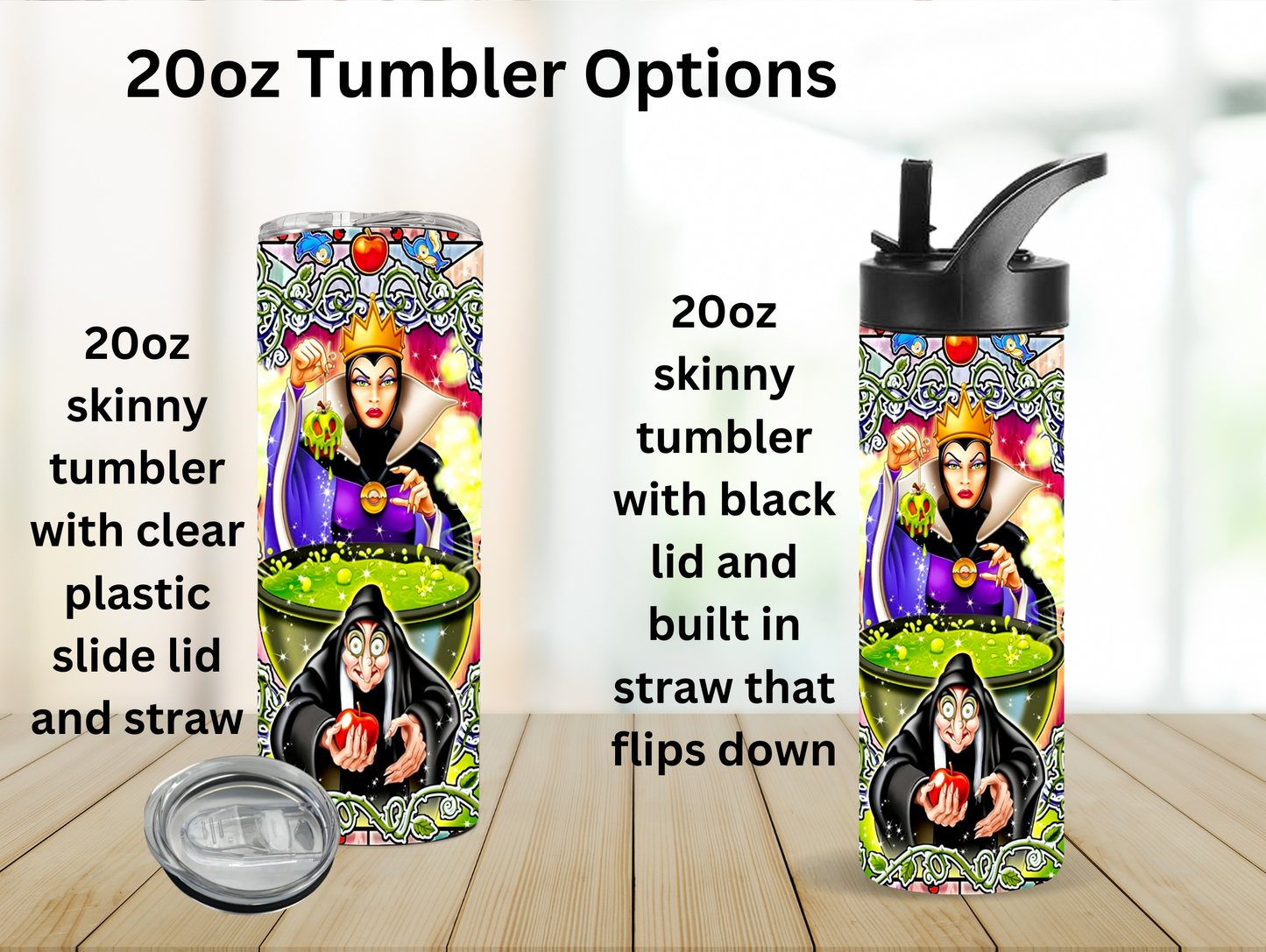 Cartoon Villain's 20oz Tumbler