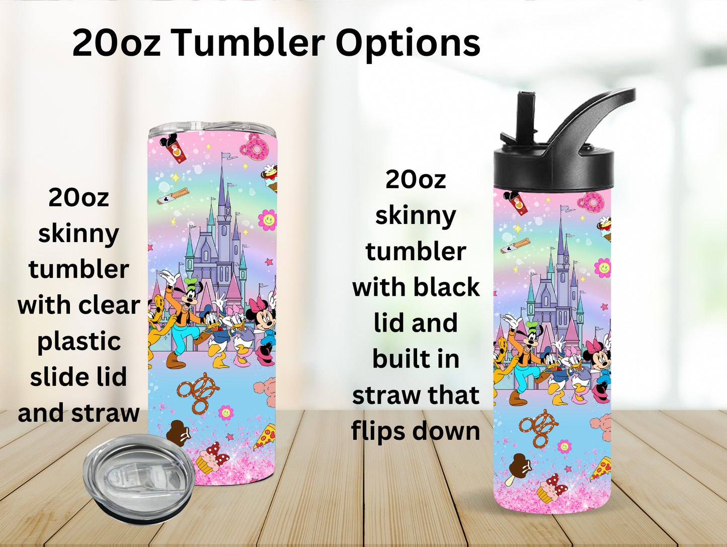 Characters & Castle 20oz Tumbler