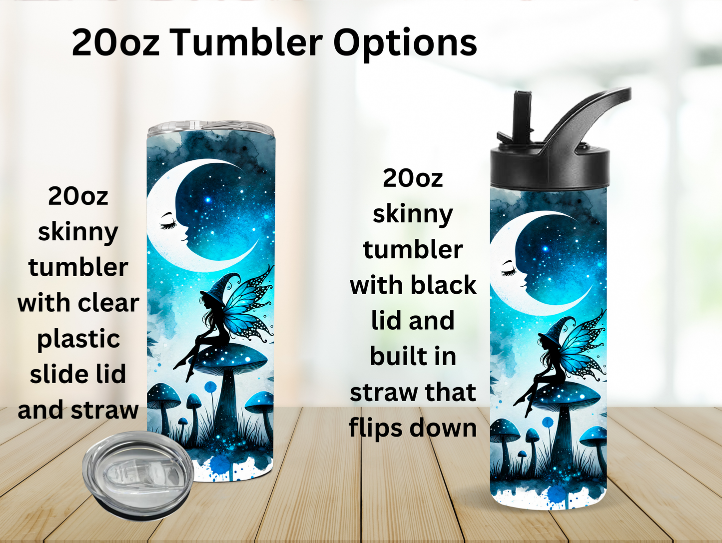 Blue Fairy 20oz Tumbler