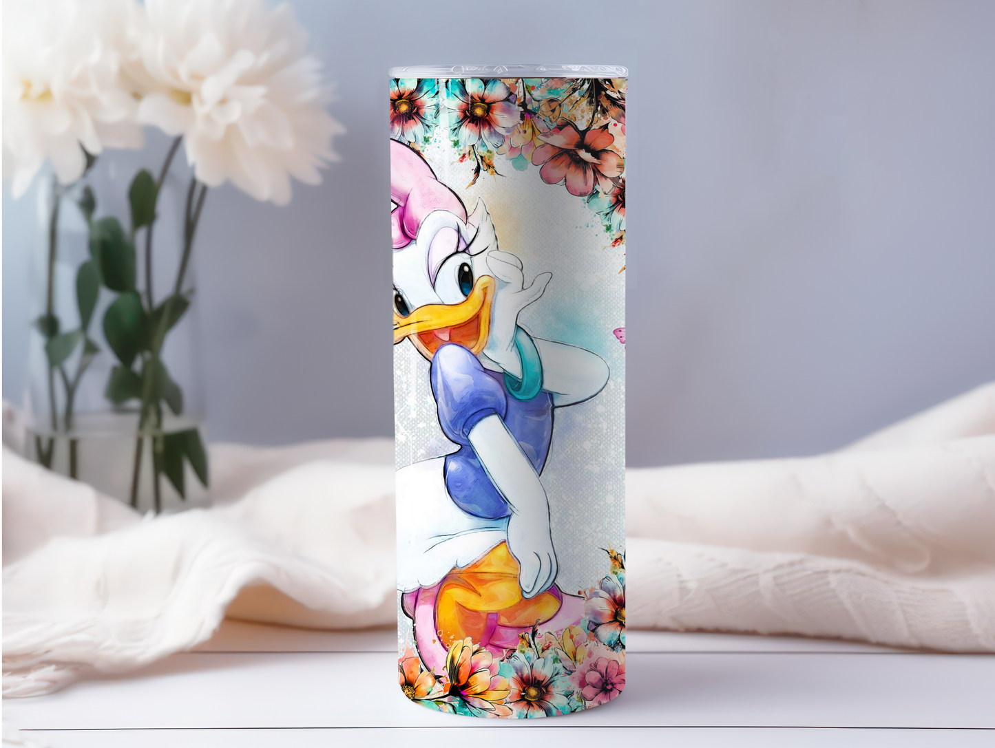 Just A Girl Who Loves Daisy 20oz Tumbler