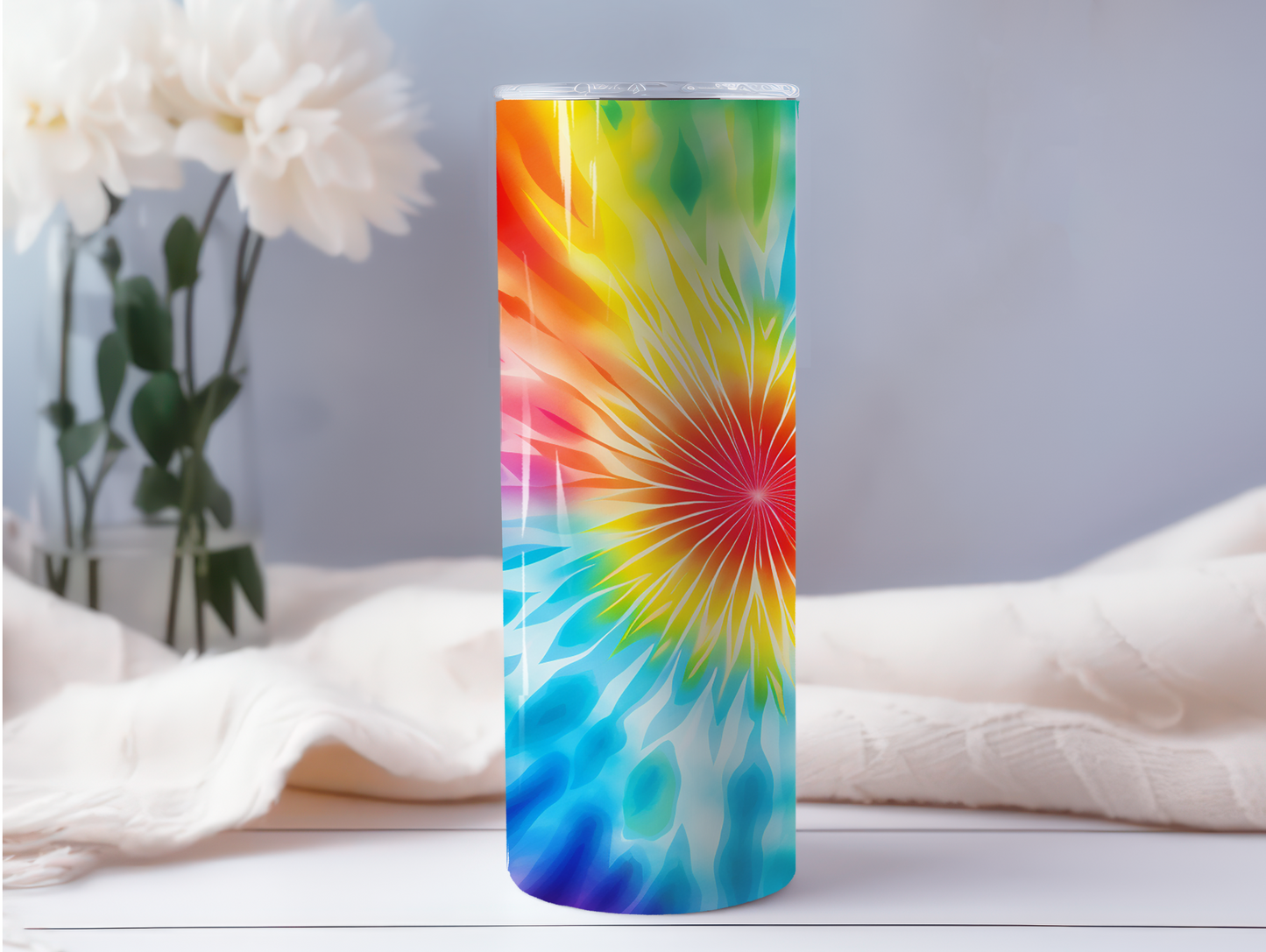 Bright Tie Dye 20oz Tumbler