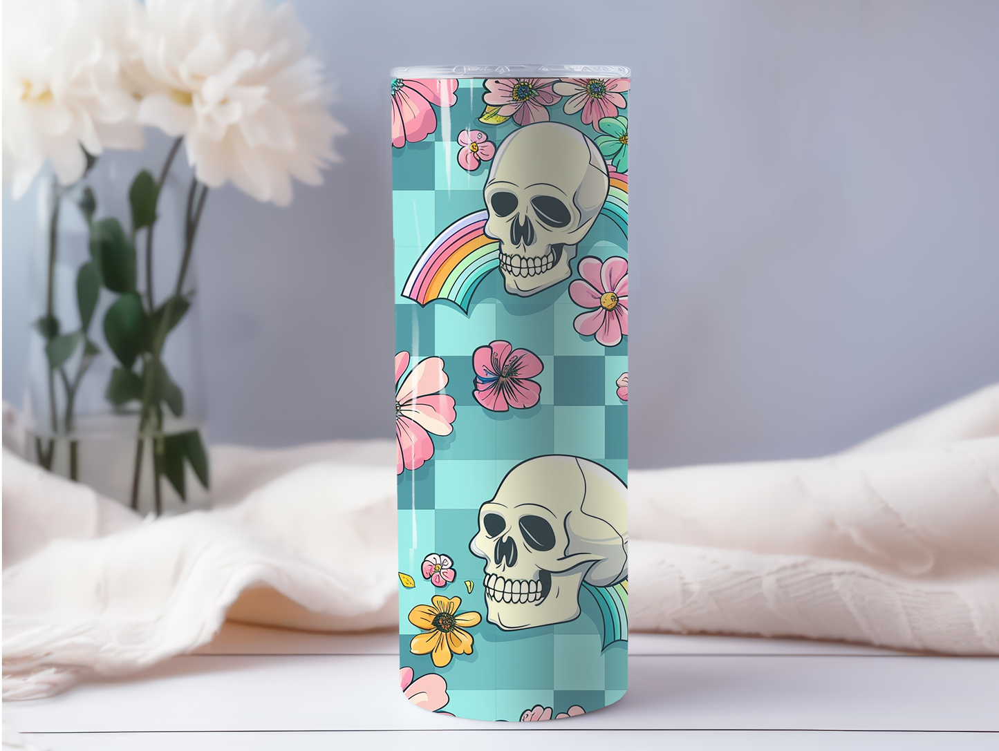 Summer Skull 20oz Tumbler