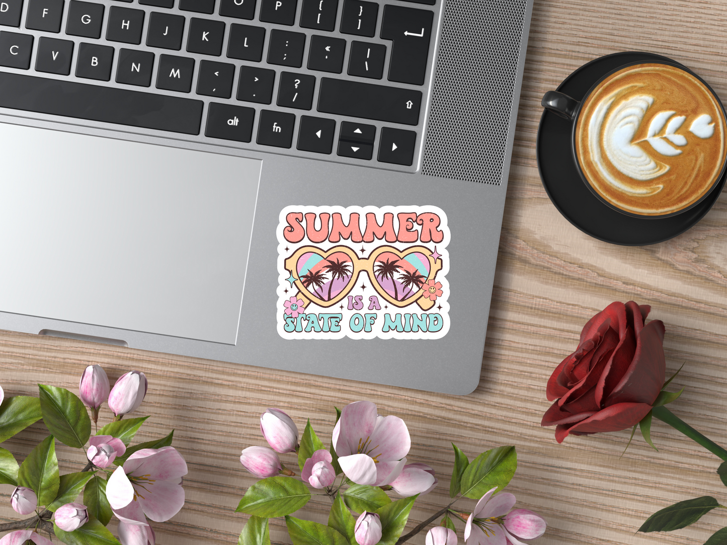 Summer Is A State Of Mind Sticker