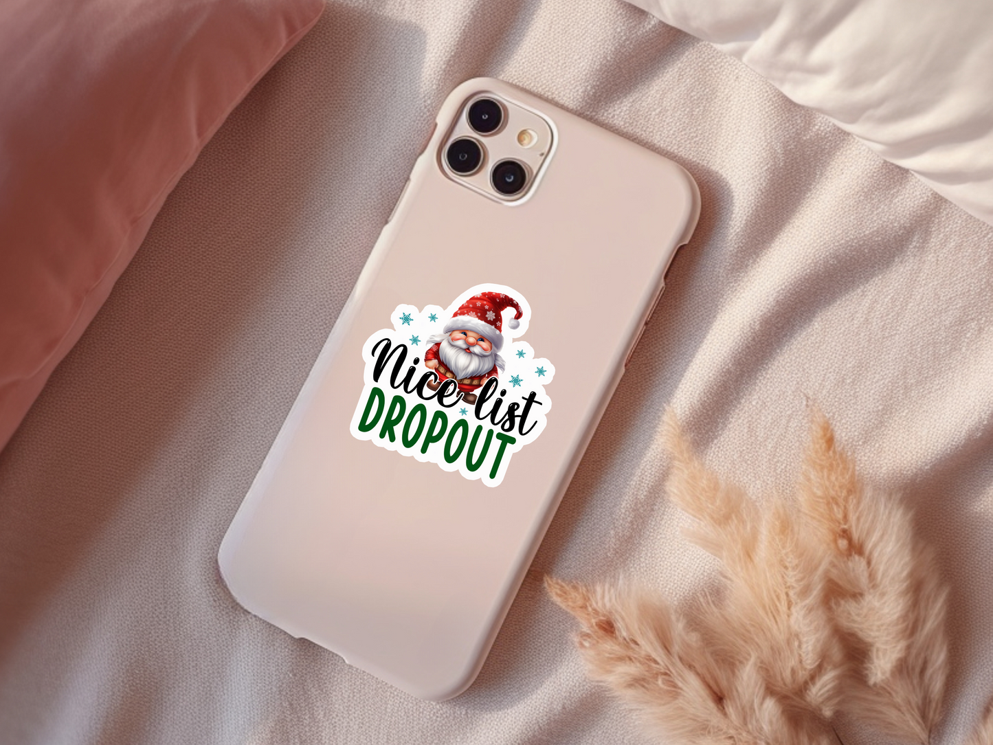 Nice List Dropout Sticker