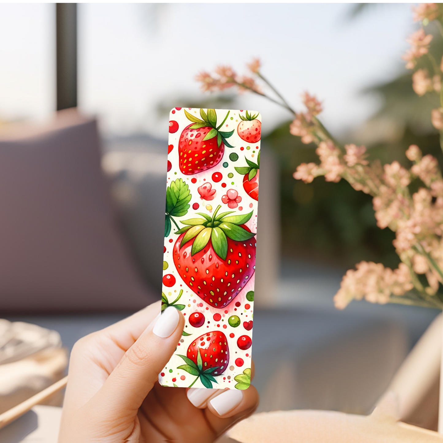 Strawberries Bookmark