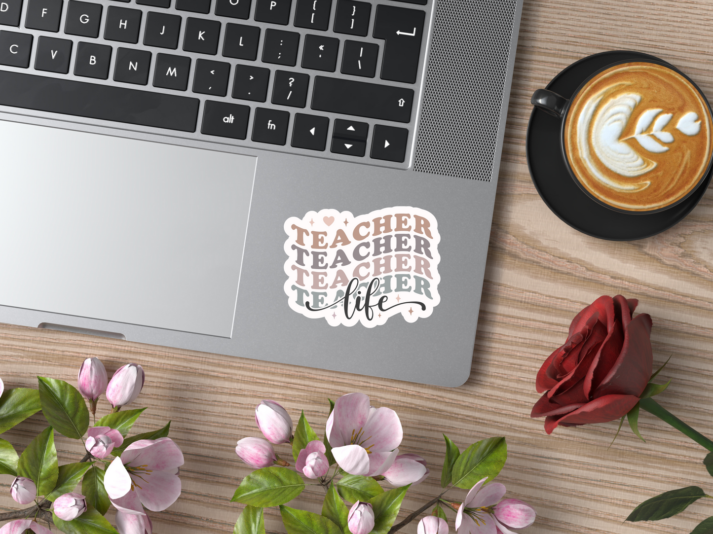 Teacher Life Boho Sticker