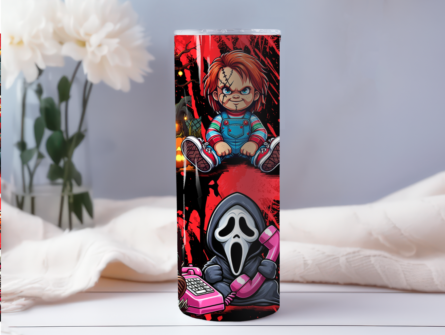 Horror Characters 20oz Tumbler