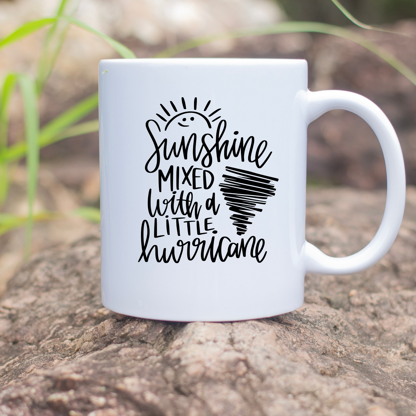 Sunshine Mixed With a Little Hurricane 11oz Mug