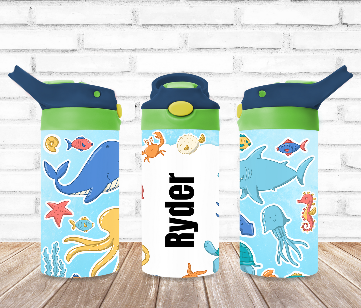 Kids Ocean Life 12oz Tumbler