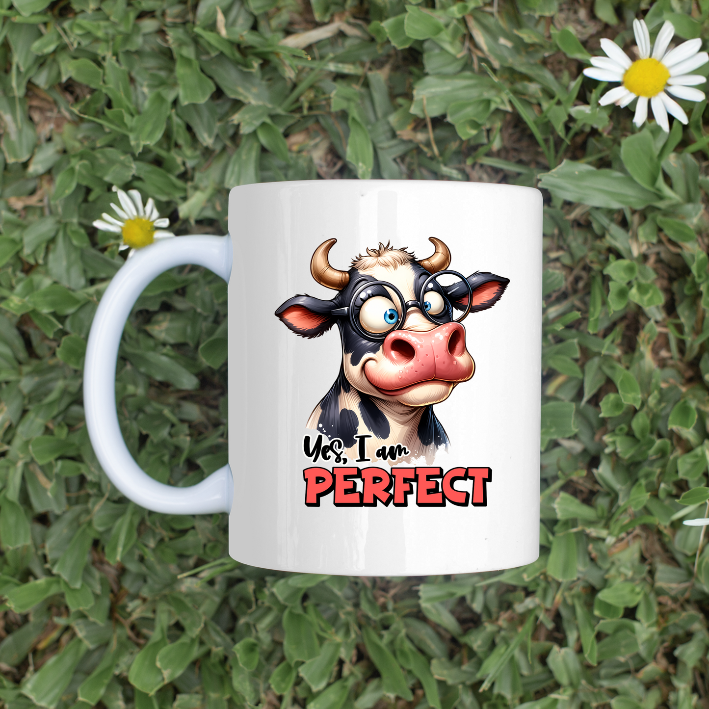 Yes I'm Perfect Cow 11oz Mug